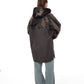 Hooded Eco-Suede Coat