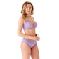 Gossard Glossies Violet Sheer Mesh Cheeky Short Panty-2