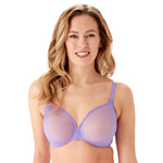 Gossard Glossies Violet Sheer Mesh Molded Bra-0