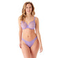 Gossard Glossies Violet Sheer Mesh Tanga Thong Panty-2