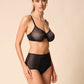Gossard Glossies Black Sheer Molded Bra-4