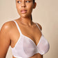 Gossard Glossies White Sheer Molded Bra-1
