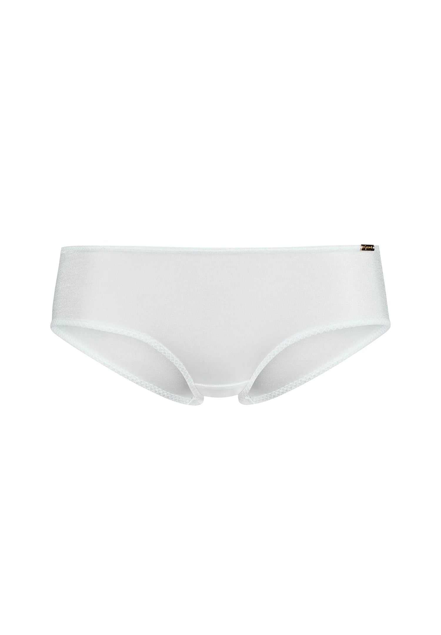 Gossard Glossies White Sheer See Through Shorts Panty-4