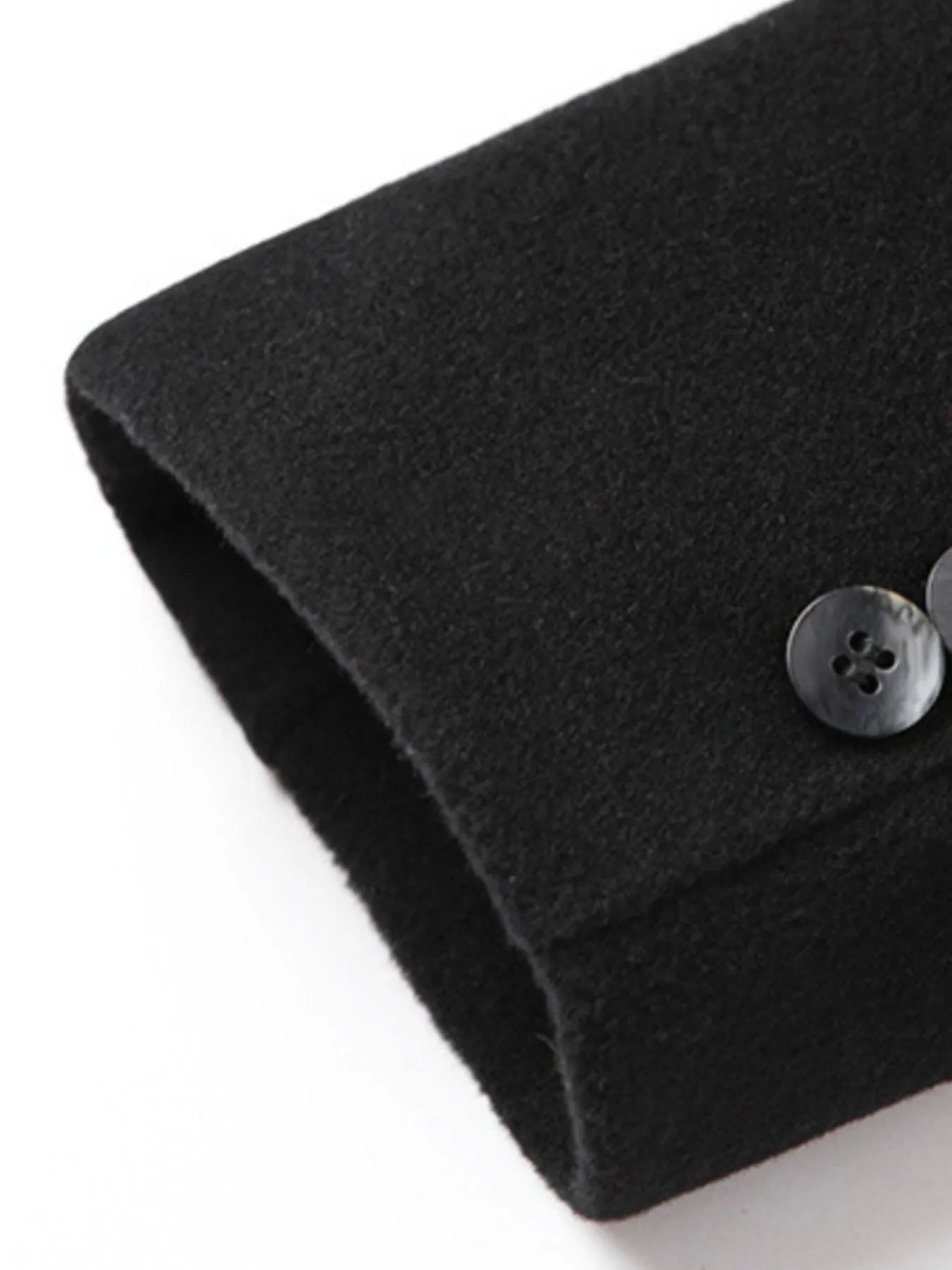 Men's Plus Size Double-Breasted Longline Coat - Farnelli