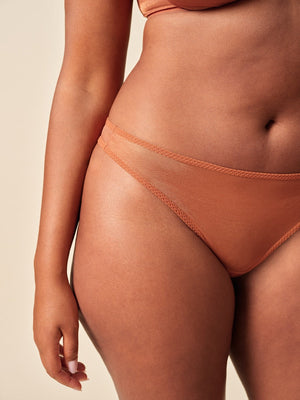 Gossard Glossies Sunkissed Sheer Thong Panties-1
