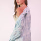 VERY J Plus Size Oversized Printed Button Up Shirt - Farnelli