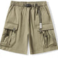 Men's Plus Size Cargo Shorts with Drawstring - Farnelli