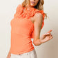 BiBi Merrow Frilled Strap With Neckline Tank Top - Farnelli