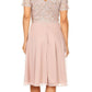 CLEARANCE - Celavie 6320S Knee Length Dress With Short Sleeves (Size L)