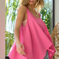 BiBi High and Low Flare Knit Tank Top - Farnelli