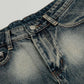 Men's Acid Wash Denim Shorts - Farnelli
