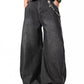 Men's Washed Wide Leg Jeans - Farnelli