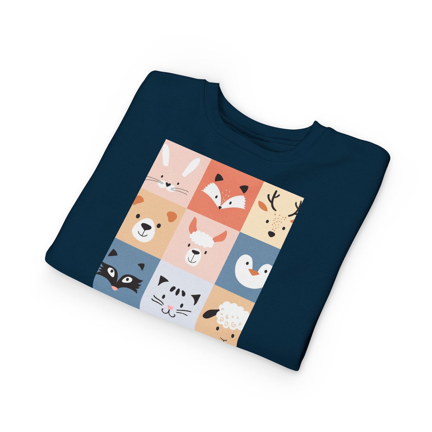 Cute Animal Toddler Sweatshirt | Kids Cozy Crewneck, Baby Gift, Toddler Apparel, Playdate Outfit, Animal Lovers Clothing