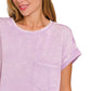 Zenana Premium Cotton Washed T-Shirt Dress - Farnelli