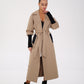 Pre-Order. Re-Stock Ships September 25. Miru Trench Coat in Camel