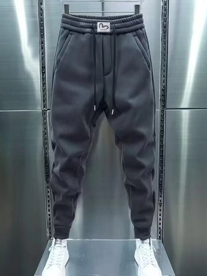 Men's Plus Size Drawstring Jogger Sweatpants with Pocketed - Farnelli