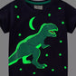Children's Dinosaur Crew Neck Short Sleeve T-Shirt - Farnelli