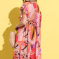 And The Why Printed Double Ruffles Sleeve Dress - Farnelli