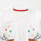 Children's Reindeer Embroidered Sweatshirt - Farnelli