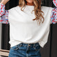 Isabel Floral Ruffled Balloon Sleeve Loose Blouse - Farnelli