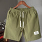 Men's Plus Size Drawstring Shorts with Pockets - Farnelli