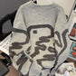 Men's Ribbed Hem Round Neck Sweater - Farnelli