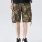 Men's Camouflage Cargo Shorts with Multiple Pockets - Farnelli
