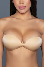 2316 Seamless Fabric Adhesive Bra-0