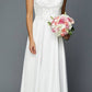 Juliet 657 Cap Sleeves Beaded Bodice A-line Long Dress