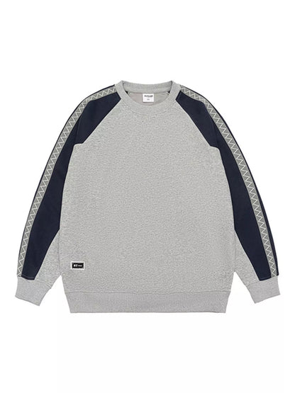 Men's Plus Size Raglan Sleeve Casual Sweatshirt - Farnelli