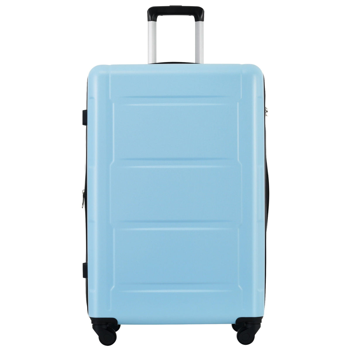 HouseOfZazla expandable 2-piece luggage set with TSA lock and spinner wheels in multiple colors