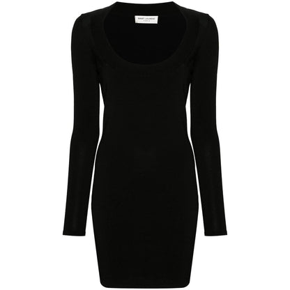 Saint Laurent Black Dresses - Evening Dresses Women