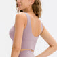 Scoop Neck Long Sports Bra - Farnelli