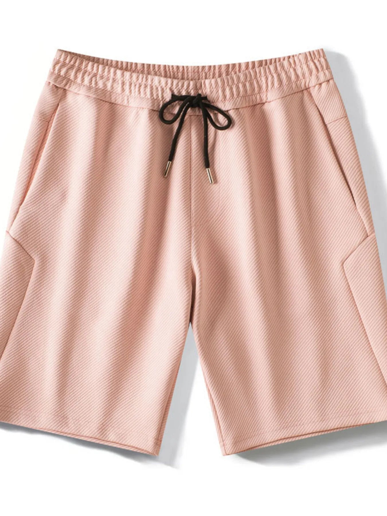 Men's Plus Size Drawstring Shorts with Pockets - Farnelli