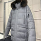 Men's Genuine Fur Trim Sorona® Fill Coat