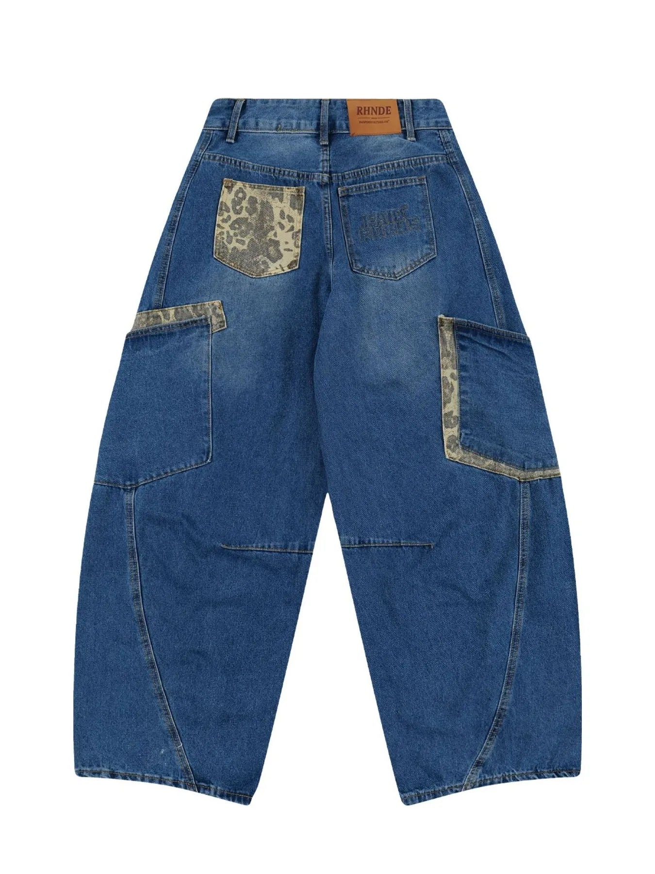 Men's Oversized Cargo Jeans - Farnelli