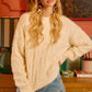 BiBi Checker Board Drop Shoulder Sweater - Farnelli