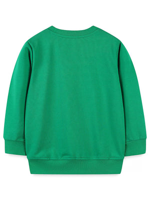 Children's Reindeer Graphic Christmas Sweatshirt - Farnelli