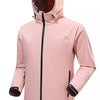 Men's Full Size Lightweight Hooded Windproof Outdoor Jacket Plus Size - Pink