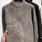 Men's Ribbed Knit Long Sleeve Sweater - Farnelli