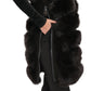 Genuine Polar Fox fur vest by Alaska® Outerwear Company, 90 cm length