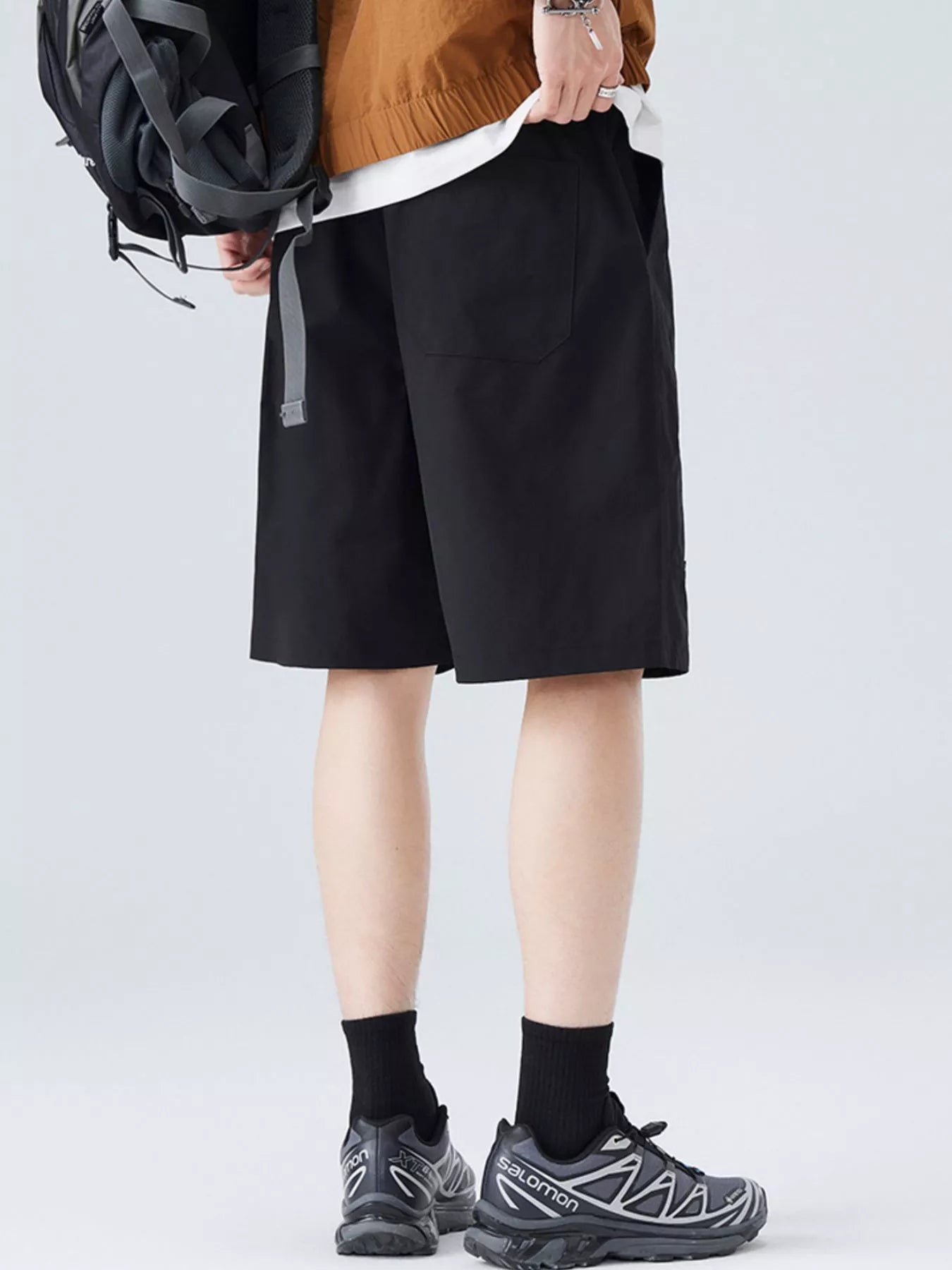 Men's Drawstring Cargo Shorts - Farnelli