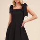 SO ME Fit and Flare Washed Gameday Dress - Farnelli