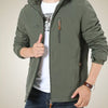 Men's Plus Size Lightweight Outdoor Windproof Jacket - Army Green