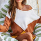 BiBi Color Block Geometric Sweater - Farnelli