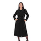 Justine Cashmere Blend Overcoat in Black, 100cm