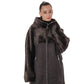 Hooded Eco-Suede Coat
