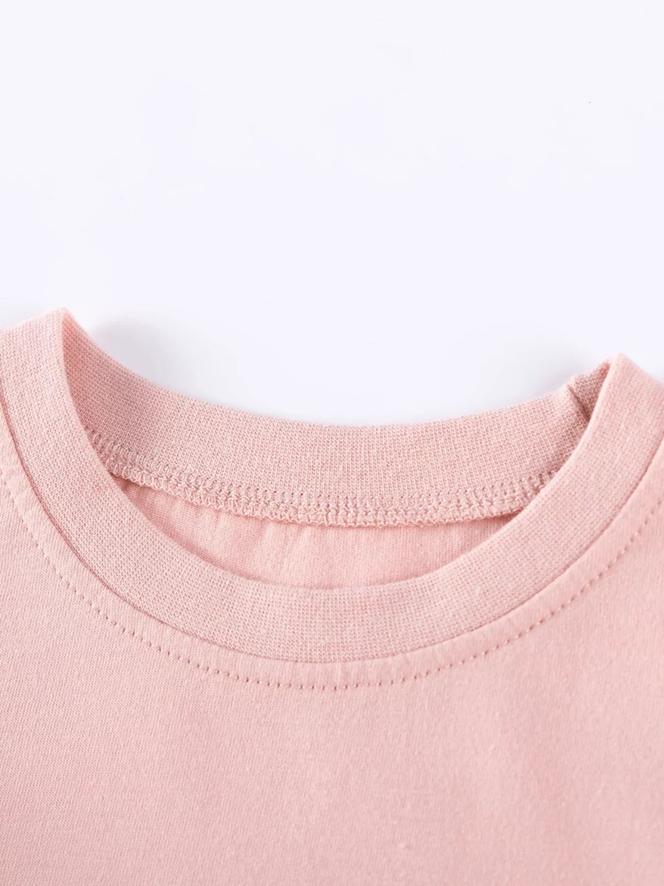 Children's Ruffle Trim Long Sleeve Dress - Farnelli