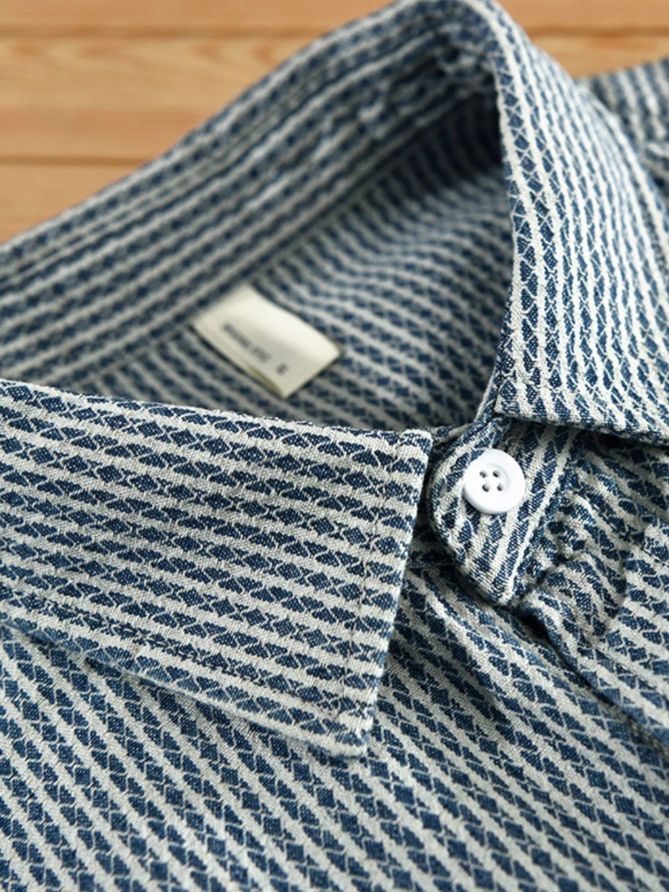Men's Plus Size Button Up Long Sleeve Shirt - Farnelli
