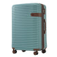 HouseOfZazla 4-piece hard shell luggage set with spinner wheels in multiple colors
